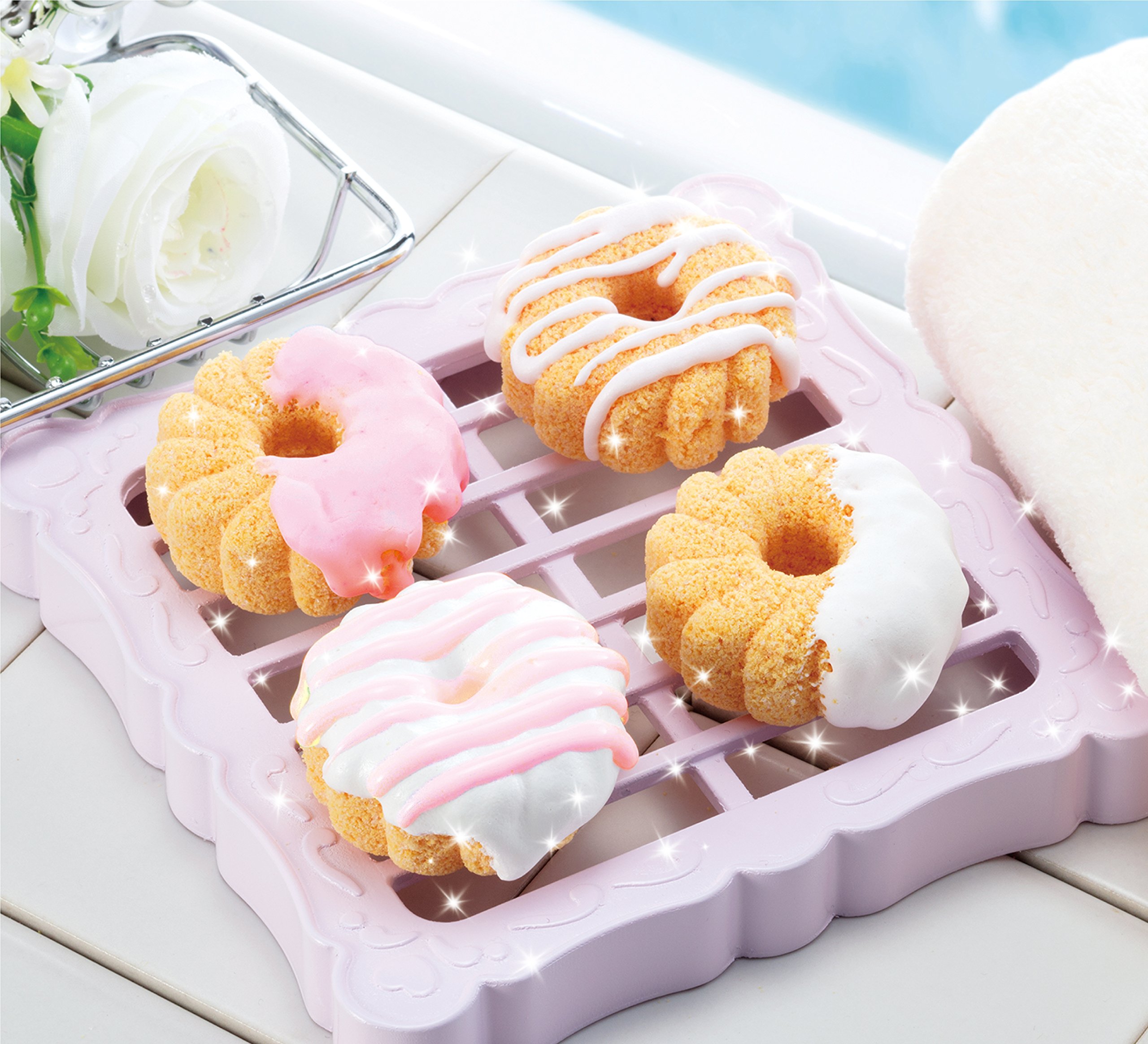 Amazon.co.jp: SB-09 しゅわボム 別売り ドーナツ セット : おもちゃ